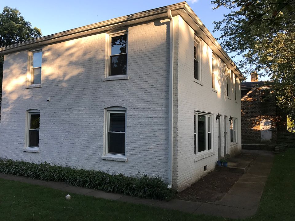 nice yard with patio out back