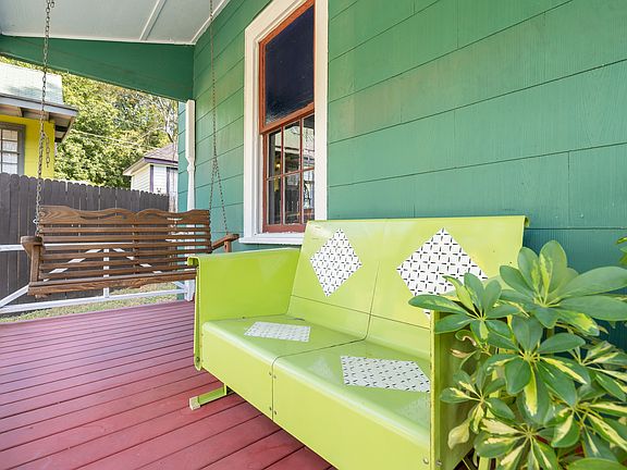 Welcoming front porch