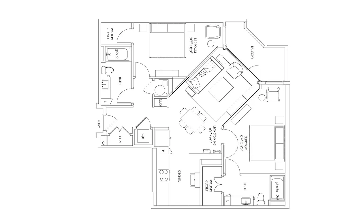 Floor plan B3