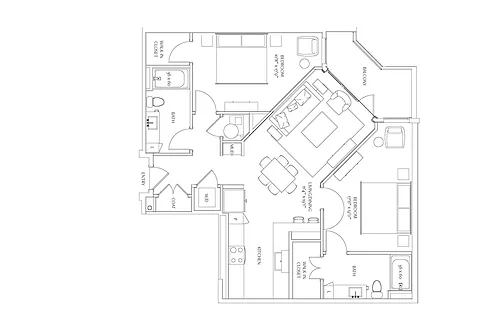 Floor plan B3