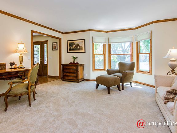 Bayed Wall of Windows in Living Room