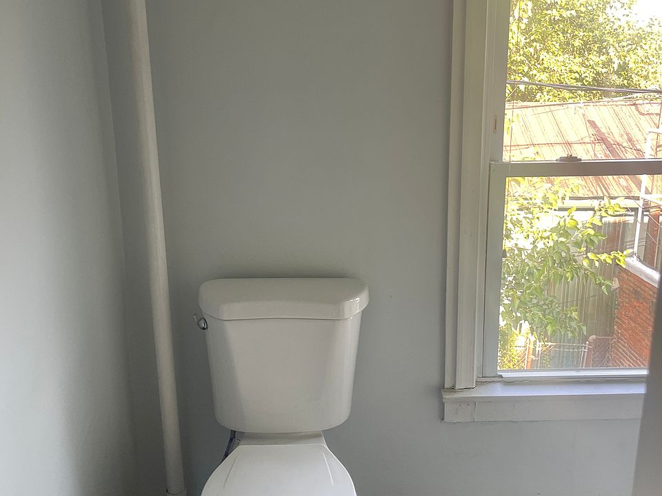 Bathroom off living room/kitchen