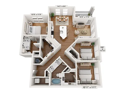 Floor plan Travis