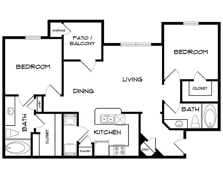 Floor plan B2