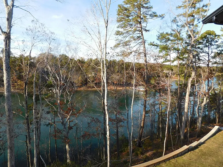 View of lake Keowee from living room