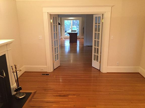 Living to Dining to Kitchen to Back French doors