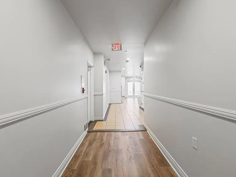 Hallway Leading to Resident Elevator