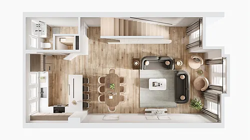 Floor plan TH - Plan C