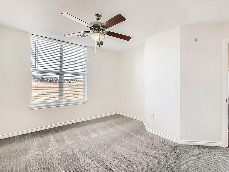 A Typical Bedroom at Fox Run Lofts