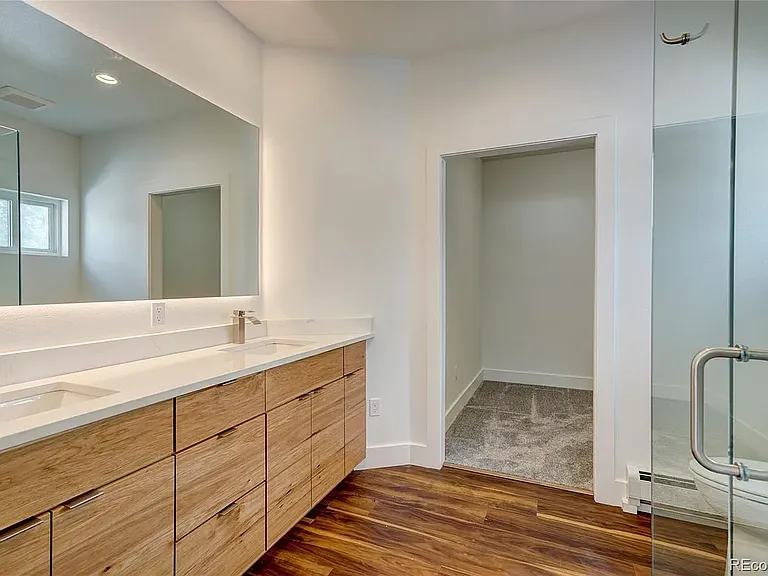 Master bath and closet