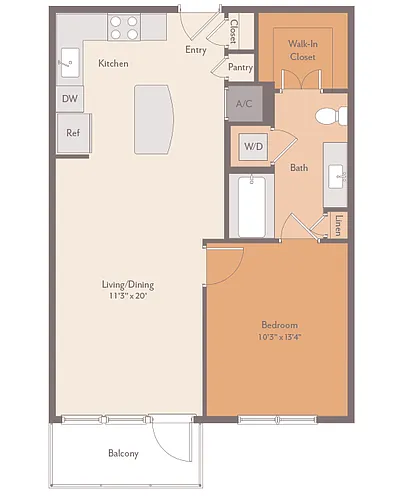 Floor plan A1