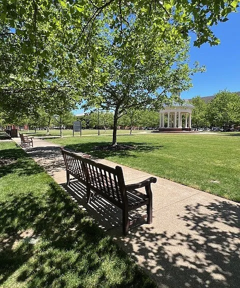 The; beautiful view of the Square