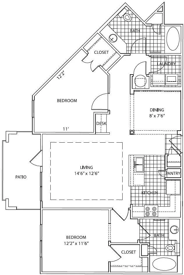 Floor plan Plan 7