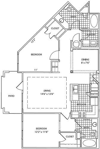 Floor plan Plan 7