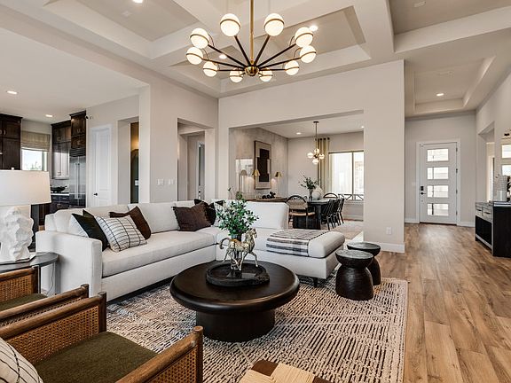 The Patagonia boasts an open floorplan so you feel connected throughout the common spaces.