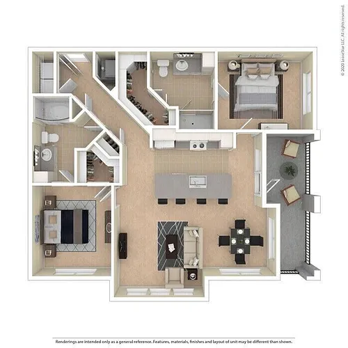 Floor plan B3