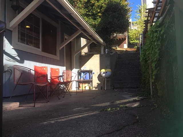 back of property access to back storage