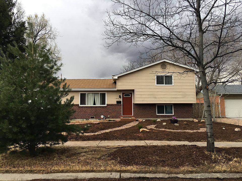 Newly landscaped front