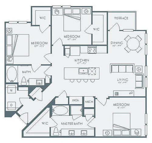 Floor plan C1