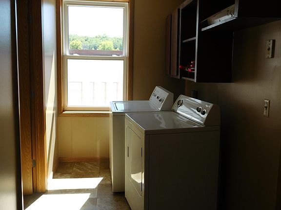 Private laundry with washer and dryer provided