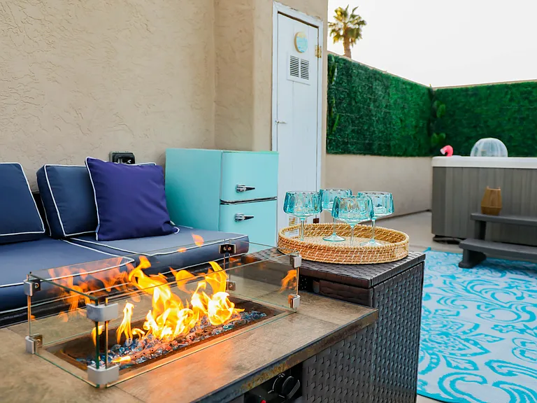 Rooftop patio