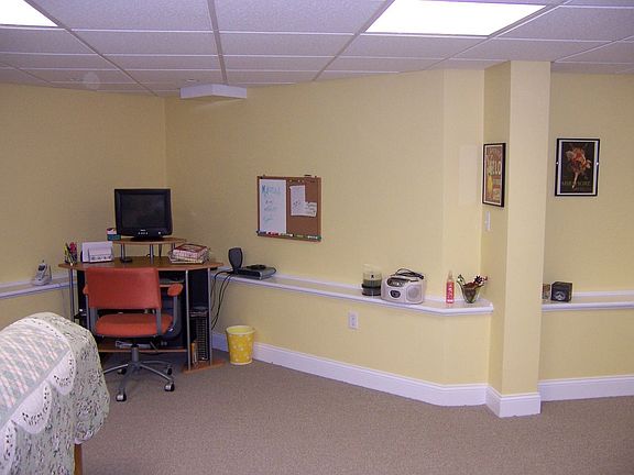 Finished lower level