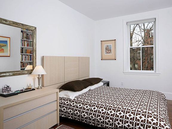 Master bedroom features floor-to-ceiling closets.
