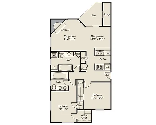 Floor plan 1036