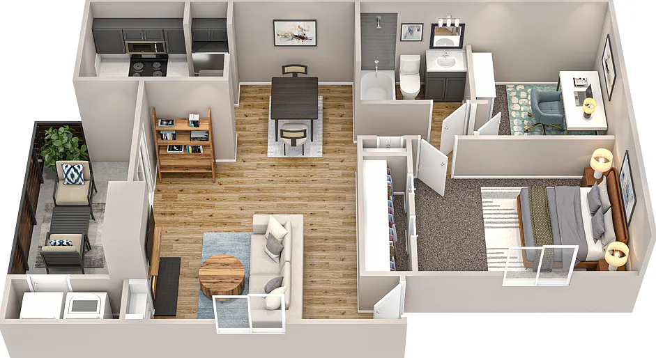 Flintridge Apartment Homes — Photo 3