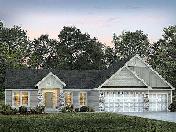 Elevation B with Brick