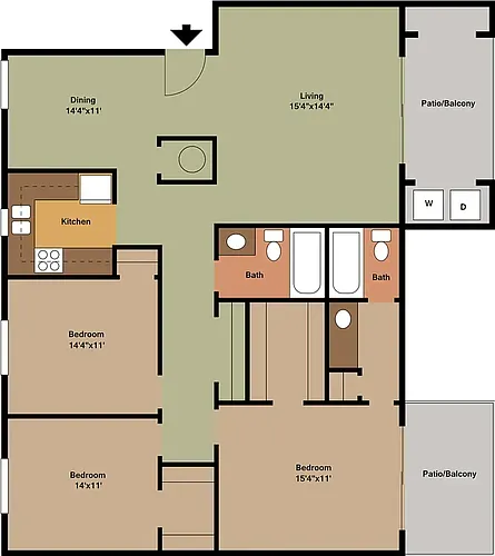 Floor plan Messina