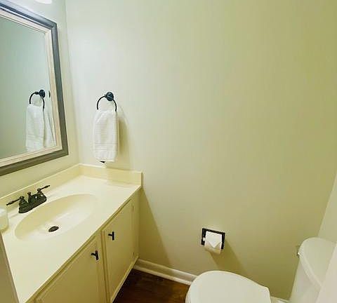 1st floor powder room