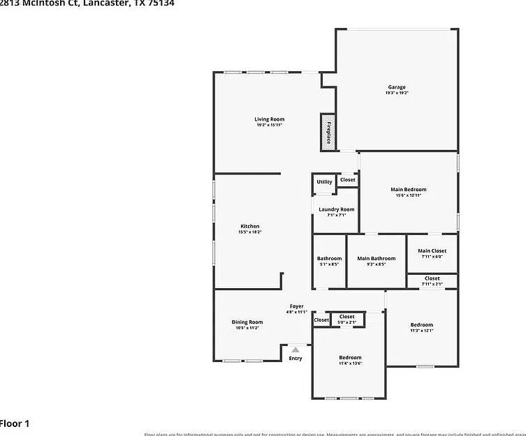 3 bed, 2.0 bath, 1593 sqft, $2,035 — Photo 2