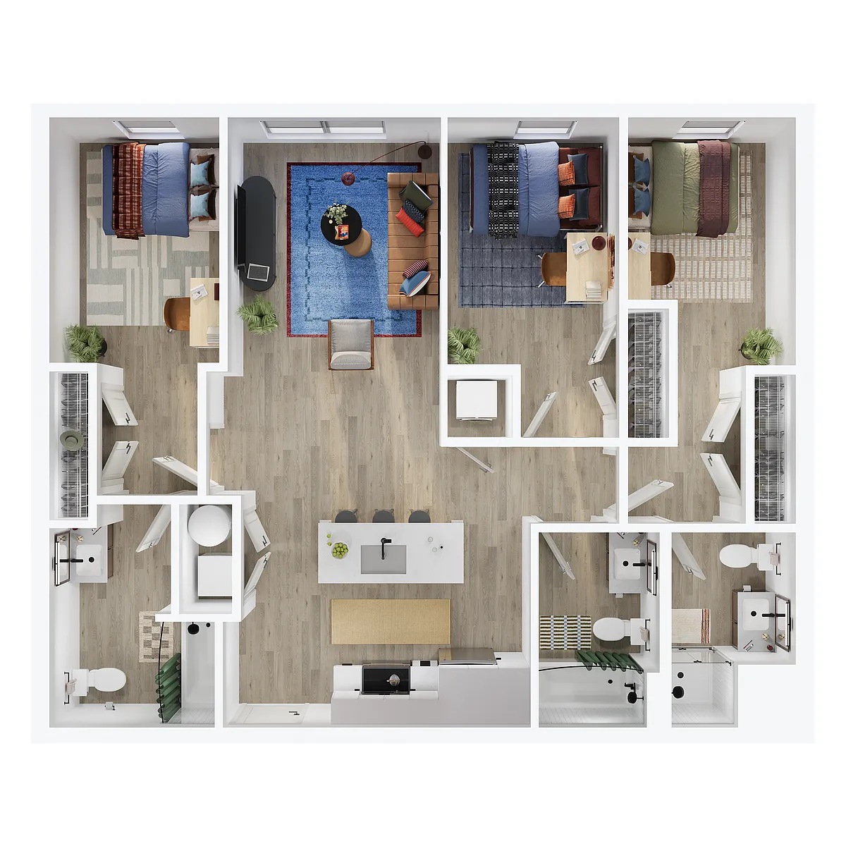 Floor plan D7