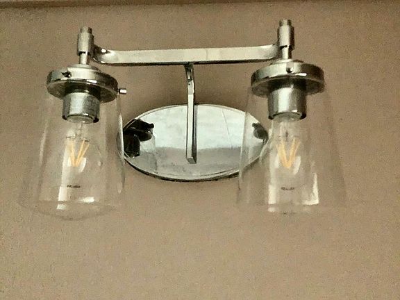 Everything is new in the bathroom.