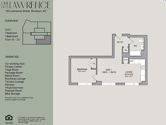 2nd image of 150 Lawrence St #1311