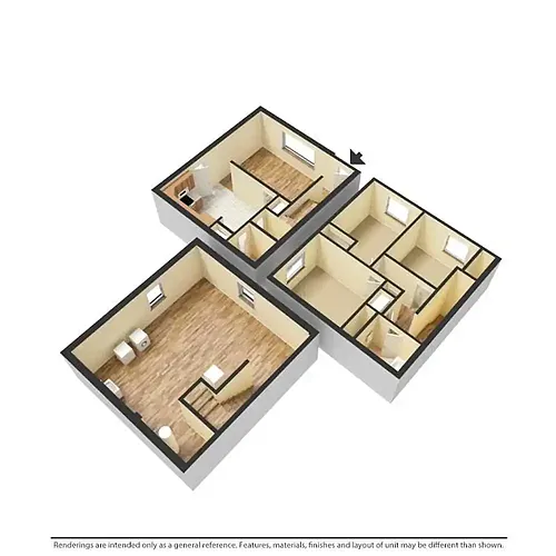 Floor plan Townhome