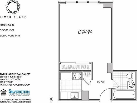2nd image of 650 W 42nd St APT 1823
