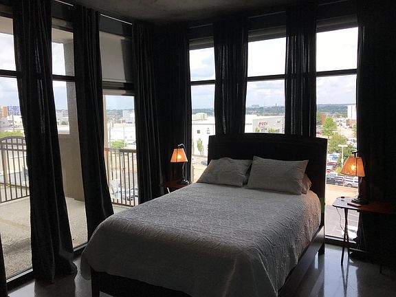 Master Bedroom with view toward Midtown
