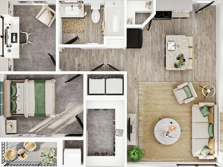 1 Bed Plus Bonus 1 Bed Plus Bonus