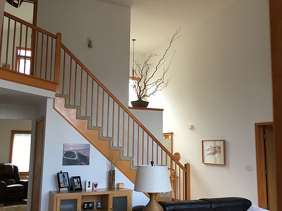 High ceilings & Minka-Aire