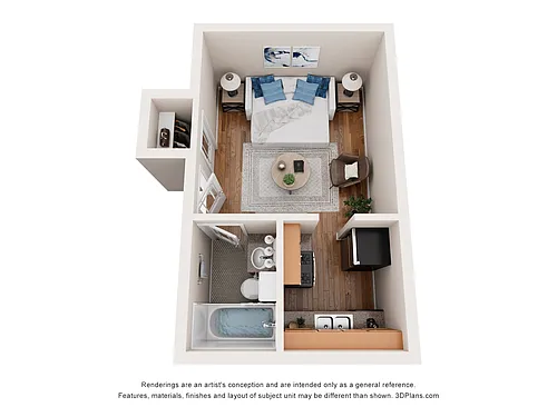 Floor plan Studio