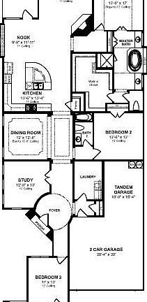 SPECIAL: 4th Bedroom in lieu of 3rd Bay in Tandem garage.  Please see Sales Consultant for details.
