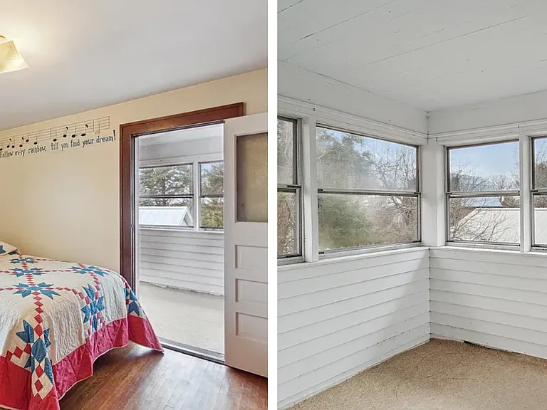 floor 2 bedroom with attached porch