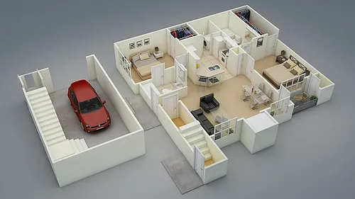 Floor plan The Blakely