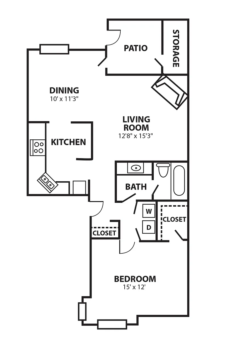 Floor plan A1