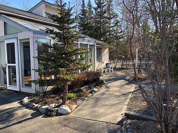 Walkway to front door