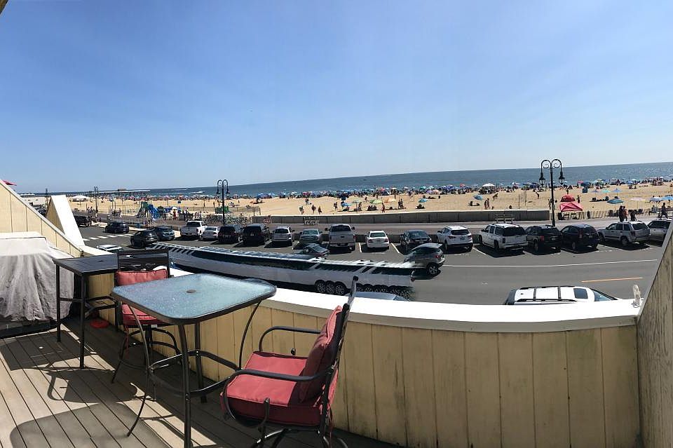 ocean front view from balcony