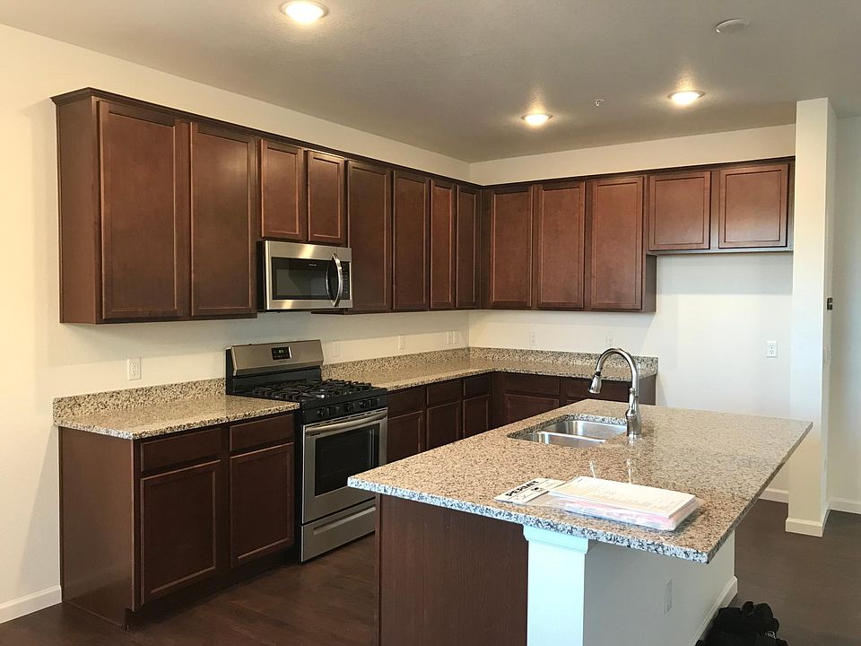 Gourmet kitchen with all brand new stainless steel appliance. Refrigerator will be placed in unit on December 18, 2019.