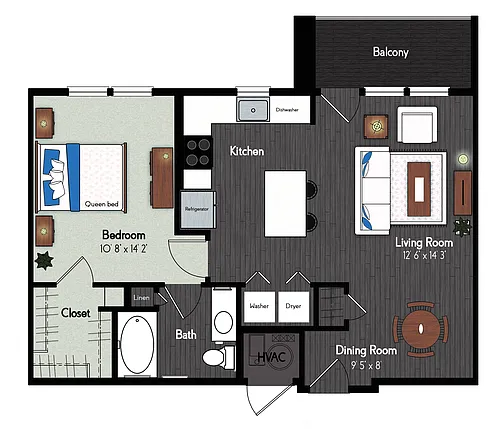 Floor plan Astaire